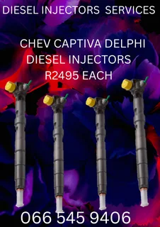 Chev Captiva Delphi Diesel Injectors For Sale On Exchange With Warranty
