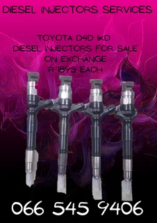 Toyota D4d 1kd Diesel Injectors For Sale On Exchange With Warranty
