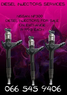 Nissan Np300 Diesel Injectors For Sale On Exchange With Warranty