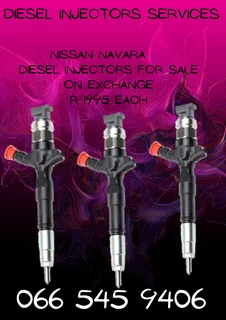 Nissan Navara Diesel Injectors For Sale On Exchange With Warranty
