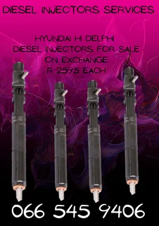 Hyundai H1 Delphi Diesel Injectors For Sale On Exchange With Warranty