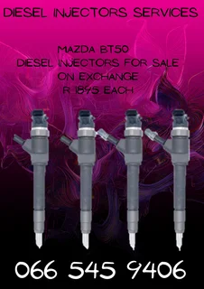 Mazda Bt50 Diesel Injectors For Sale On Exchange With Warranty