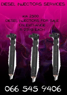 Kia 2500 Diesel Injectors For Sale On Exchange With Warranty