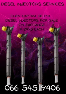 Chev Captiva Delphi Diesel Injectors For Sale On Exchange With Warranty