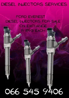 Ford Everest Diesel Injectors For Sale On Exchange With Warranty