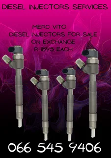 Merc Vito Diesel Diesel Injectors For Sale On Exchange With Warranty