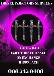 Toyota D4d Diesel Injectors For Sale On Exchange