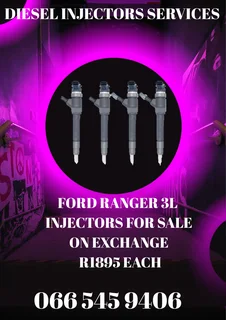Ford Ranger 3l Diesel Injectors For Sale On Exchange With Warranty