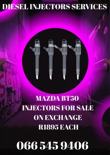 Mazda Bt50 Diesel Injectors For Sale On Exchange With Copper Washers