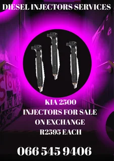 Kia 2500 Diesel Injectors For Sale On Exchange With Warranty