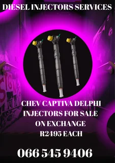 Chev Captiva Delphi Diesel Injectors For Sale On Exchange