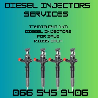 Toyota D4d 1kd Diesel Injectors For Sale On Exchange With Warranty