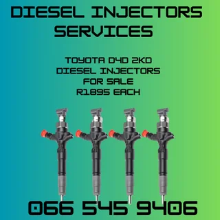 Toyota D4d 2kd Diesel Injectors For Sale With Warranty And Copper Washers