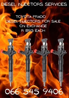 Toyota Prado Diesel Injectors For Sale On Exchange