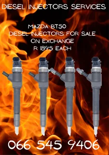 Mazda Bt50 Diesel Injectors For Sale On Exchange Or To Recon
