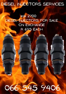 Kia 2700 Diesel Injectors For Sale On Exchange With Warranty