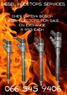 Chev Captiva Bosch Diesel Injectors For Sale On Exchange