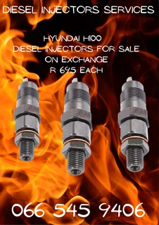 Hyundai H100 Diesel Injectors For Sale On Exchange With Warranty