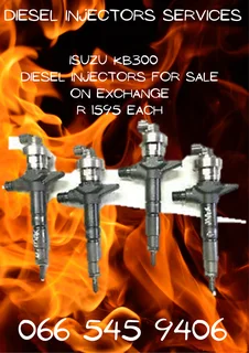 Isuzu Kb300 Diesel Injectors For Sale On Exchange With Warranty