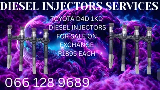 Toyota D4d 1kd Diesel Injectors For Sale On Eexchange Or To Recon