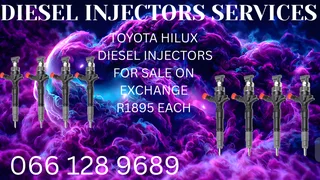 Toyota Hilux Diesel Injectors For Sale On Exchange With Warranty