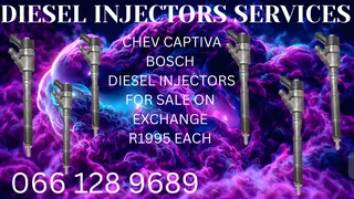 Chev Captiva Bosch Diesel Injectors For Sale On Exchange Or To Recon