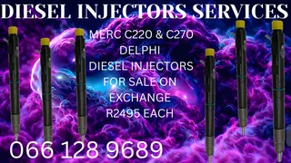 Merc Benz C220 & C270 Delphi Diesel Injectors For Sale On Exchange Or To Recon