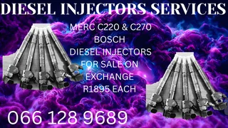Merc Benz C220 & C270 Bosch Diesel Injectors For Sale On Exchange