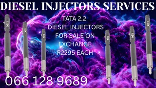 Tata 2.2 Diesel Injectors For Sale On Exchange Or To Recon