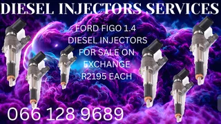 Ford Figo 1.4 Diesel Injectors For Sale On Exchange Or To Recon