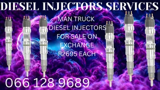 Man Truck Diesel Injectors For Sale On Exchange Or To Recon