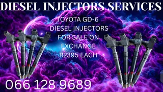 Toyota Gd-6 Diesel Injectors For Sale On Exchange