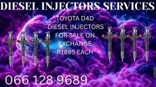 DIESEL INJECTORS FOR SALE ON EXCHANGE OR TO RECON YOUR OWN CALL ME TODAY FOR ASSISTANCE