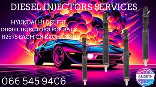 Hyundai H1 Delphi Diesel Injectors For Sale On Exchange
