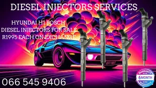 Hyundai H1 Bosch Diesel Injectors For Slae On Exchange Or To Recon