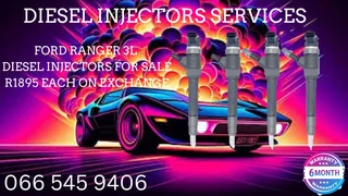 Ford Ranger 3l Diesel Injectors For Sale On Exchange Or To Recon