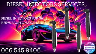 Kia 2500 Diesel Injectors For Sale On Exchange Or To Recon