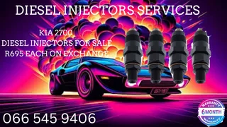 Kia 2700 Diesel Injectors For Sale On Exchange Or To Recon