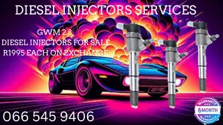 Gwm 2.8 Diesel Injectors For Sale On Exchange Or To Recon