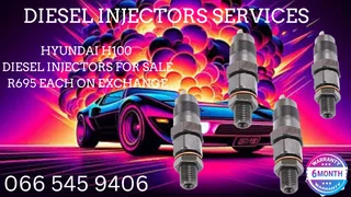 Hyundai H100 Diesel Injectors For Sale On Exchange Or To Recon