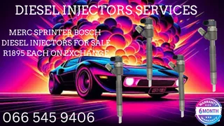 Merc Sprinter Bosch Diesel Injectors For Sale On Exchange Or To Recon