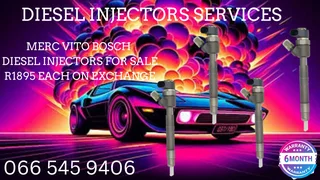 Merc Vito Diesel Injectors For Sale On Exchange Or To Recon