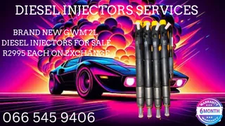 Brand New Gwm 2l Diesel Injectors For Slae On Exchange Or To Recon