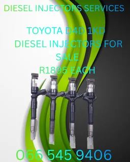 Toyota D4d 1kd Diesel Injectors For Sale On Exchange Or To Recon Your Own