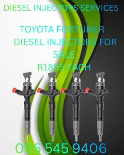Toyota Fortuner Diesel Injectors For Sale On Exchange With 6 Months Warranty
