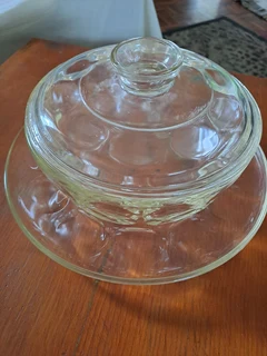 Corningware glass bowl