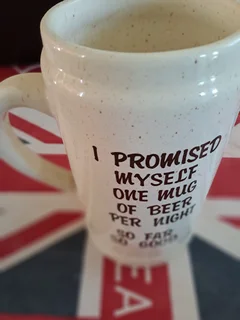 Gigantic beer mug