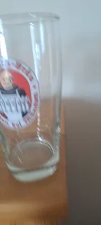 Beer glasses with German logos