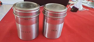 Coffee and Tea containers