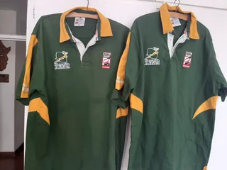 Dubai rugby sevens SA jerseys - secondhand